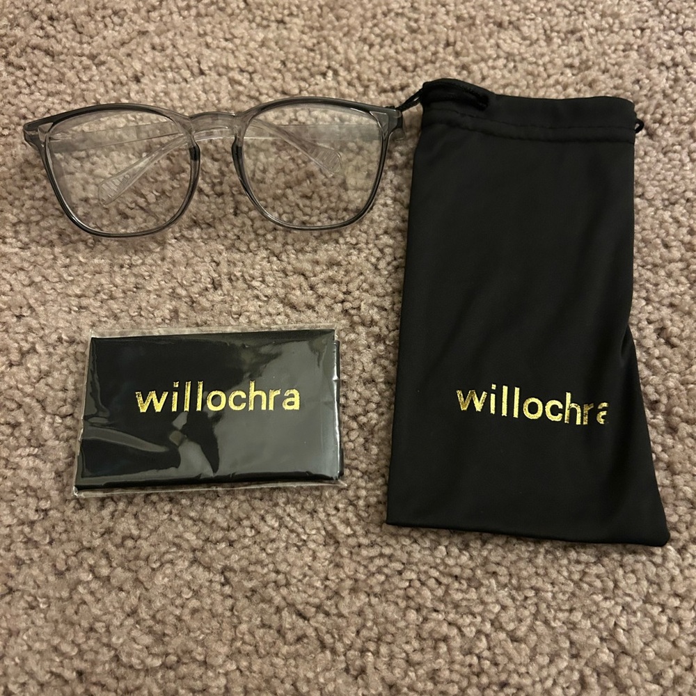 Women's Gray Glasses - Safety Goggles